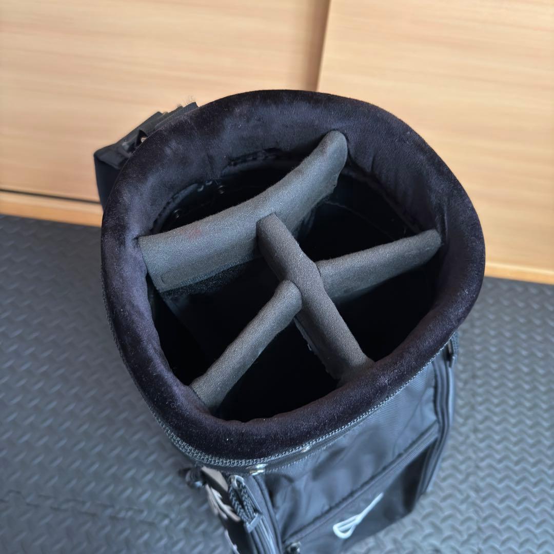 NIKE GOLF ナイキゴルフ 自立式 5分割 キャディバッグ ブラック 廃盤