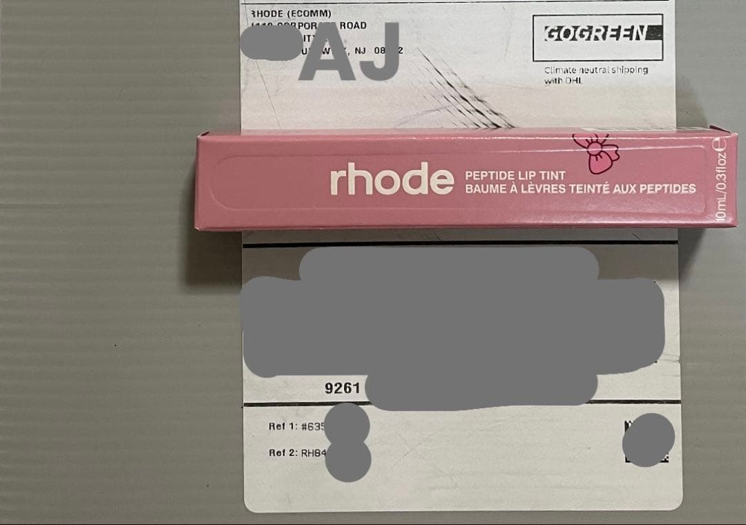 rhode THE PEPTIDE LIPTINT リップティント　ribbon