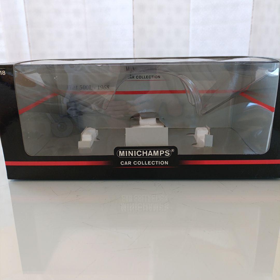 ミニチャンプス 1968 フィアット500L 1:18