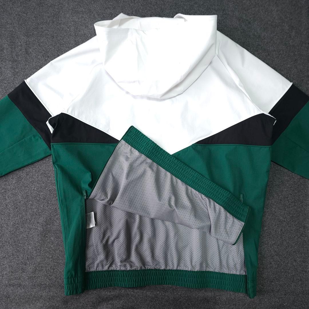 美品 アディダスゴルフ コリンモリカワ着用 長袖ブルゾンジャケット L フード