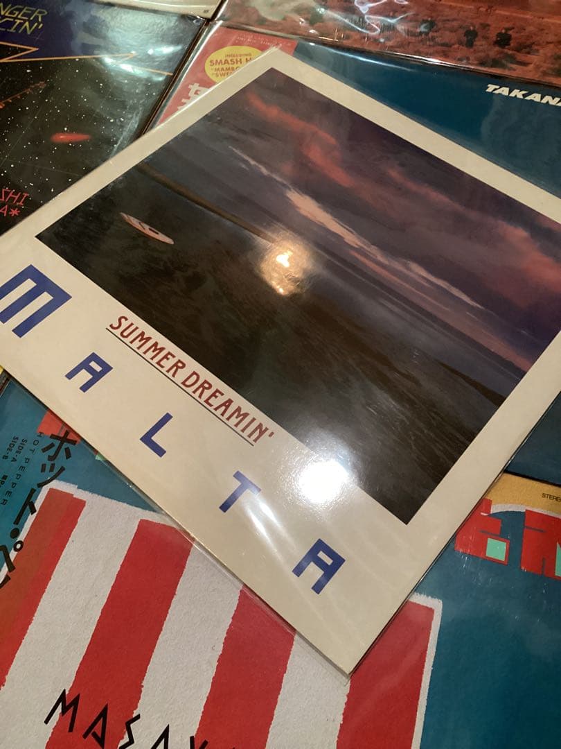 フュージョンレコード １０枚 高中正義 スクエア マルタ