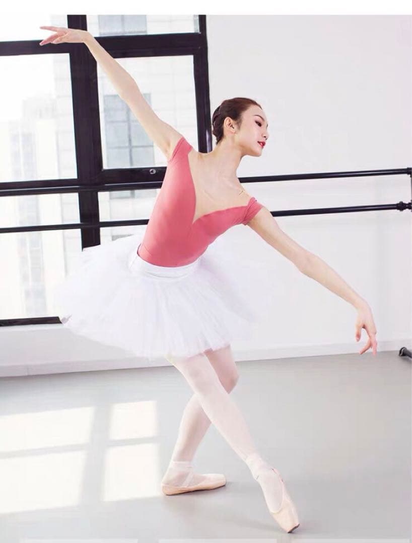 大人練習用7層チュチュパンツ付きオペラー チュチュボン(白)サイズ :Ｌ