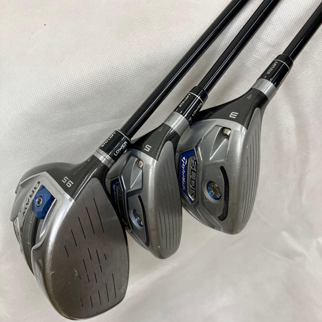 最終値下げ　TaylorMade SLDR 3本セット/レフティー