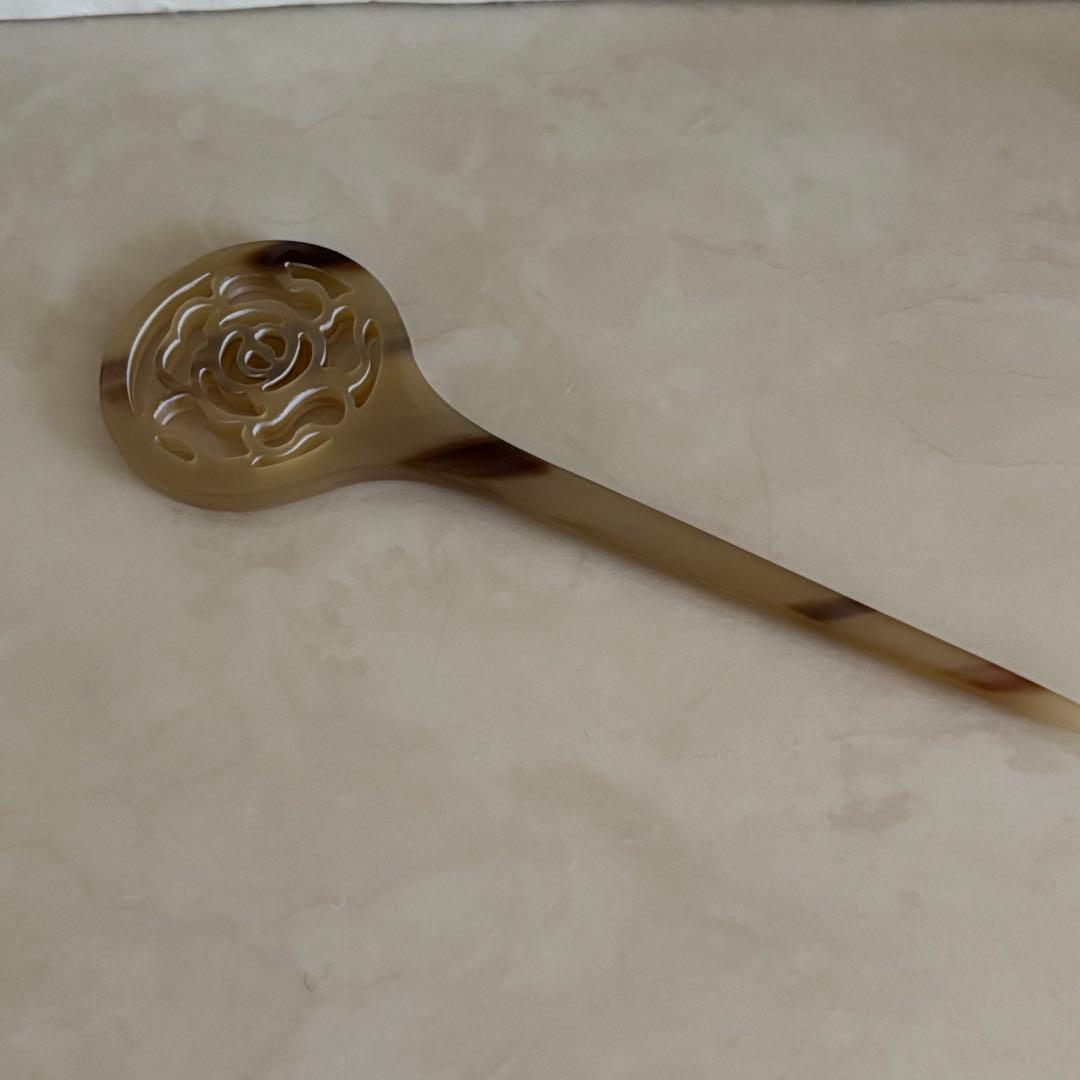 en様　　バッファローホーン　 かんざし2点 ヘアピン　新品未使用