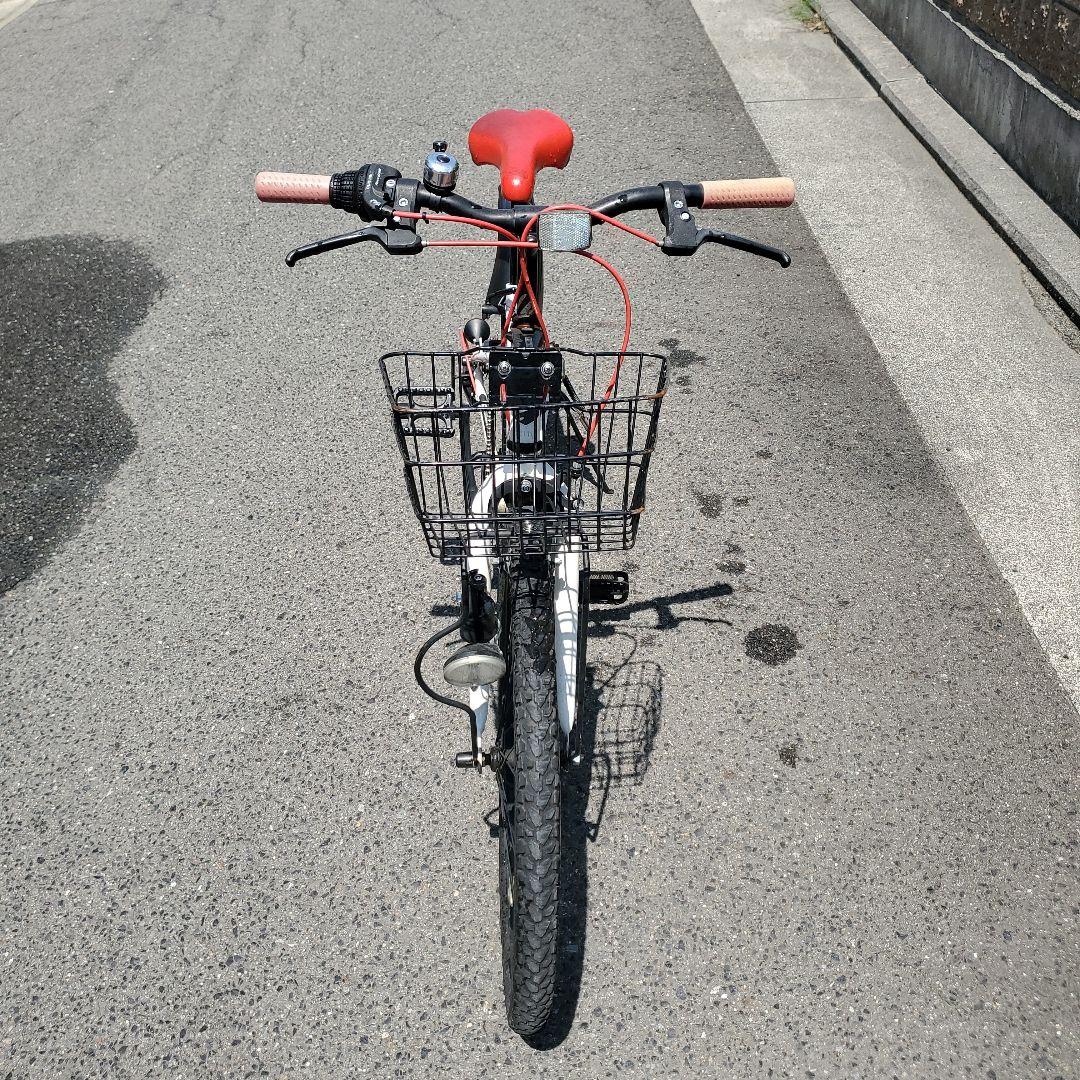 【直接引取限定　大阪】マウンテンバイク 24インチ 前カゴ付き 子供用