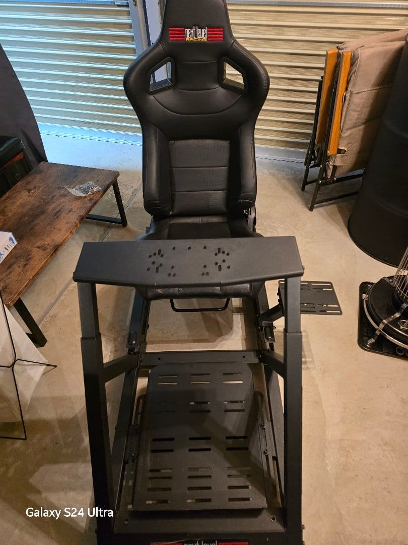 level racing ゲーミングチェア　コックピット　スタンド