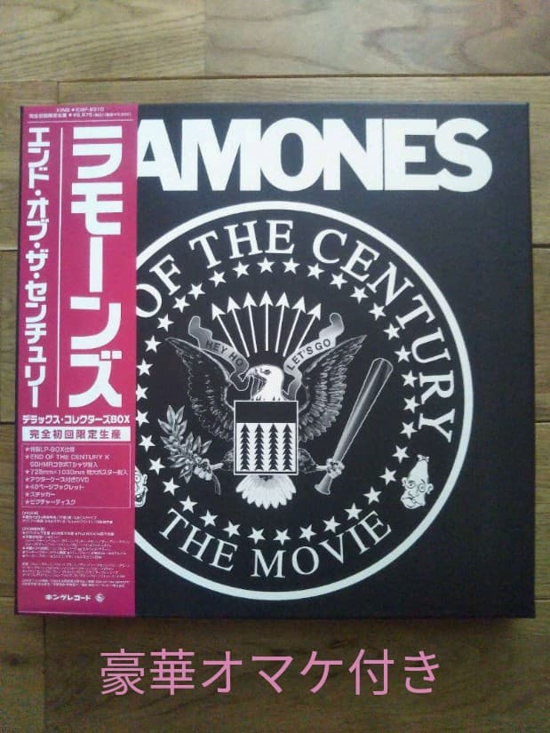【豪華オマケ付き】ラモーンズ　DVD END OF THE CENTURY