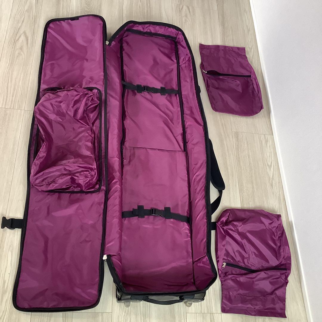 039 ROUZE ウィーリー キャリースノーボードバッグキャスター150