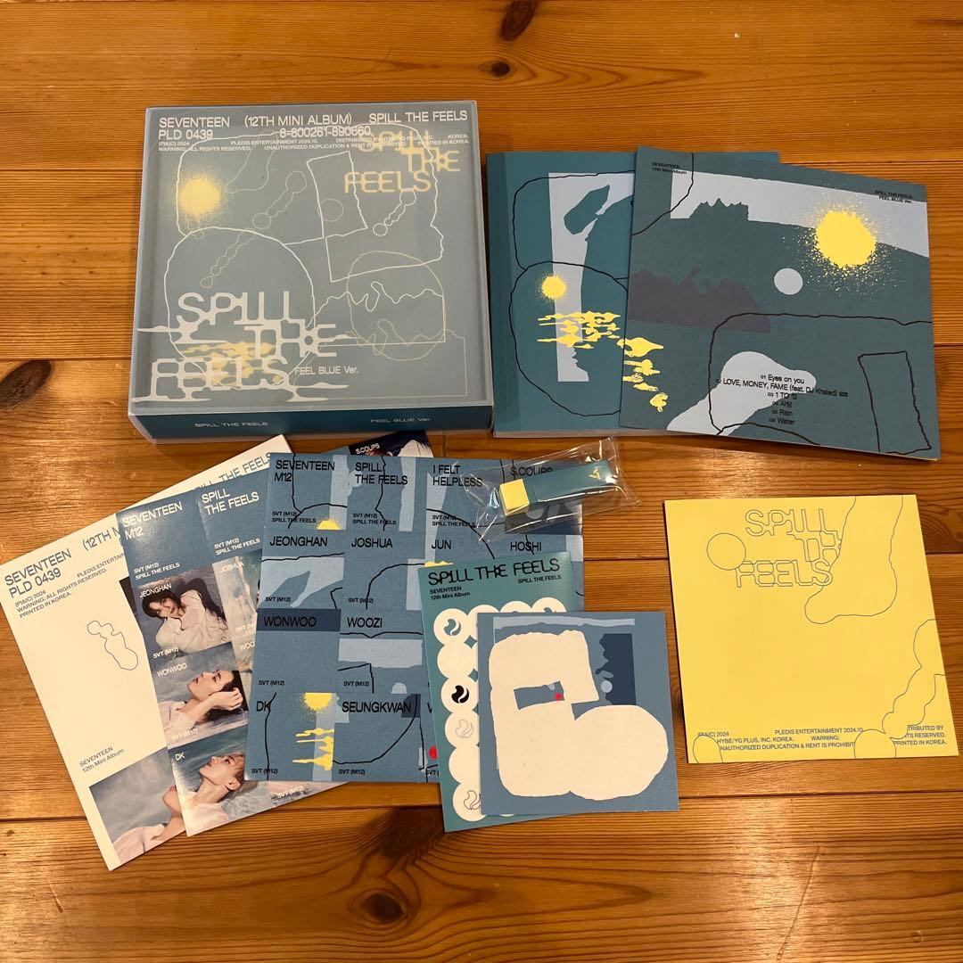 SEVENTEEN SPILL THE FEELS 3形態セット
