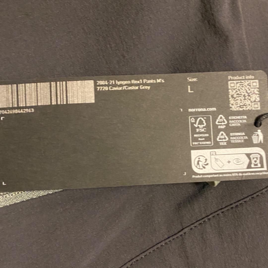 NORRONA lyngen flex1 Pants (M) メンズ リンゲン