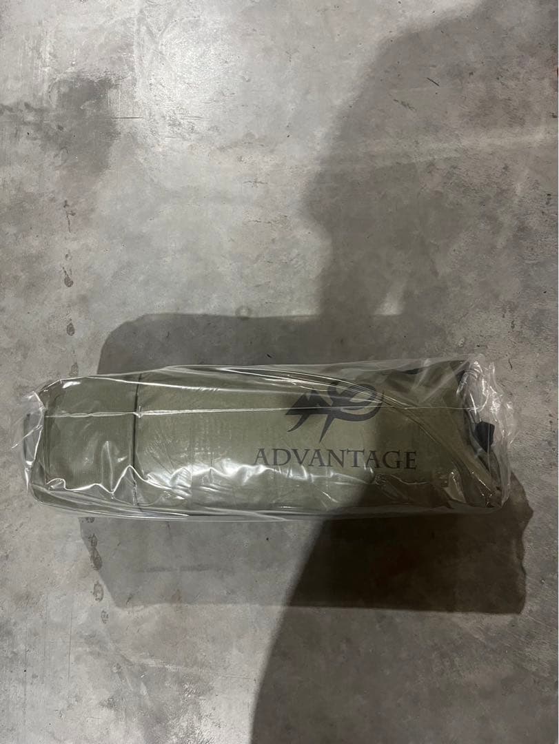 ADVANTAGE コット キャンプ 2way 軽量 耐荷重150kg カーキ