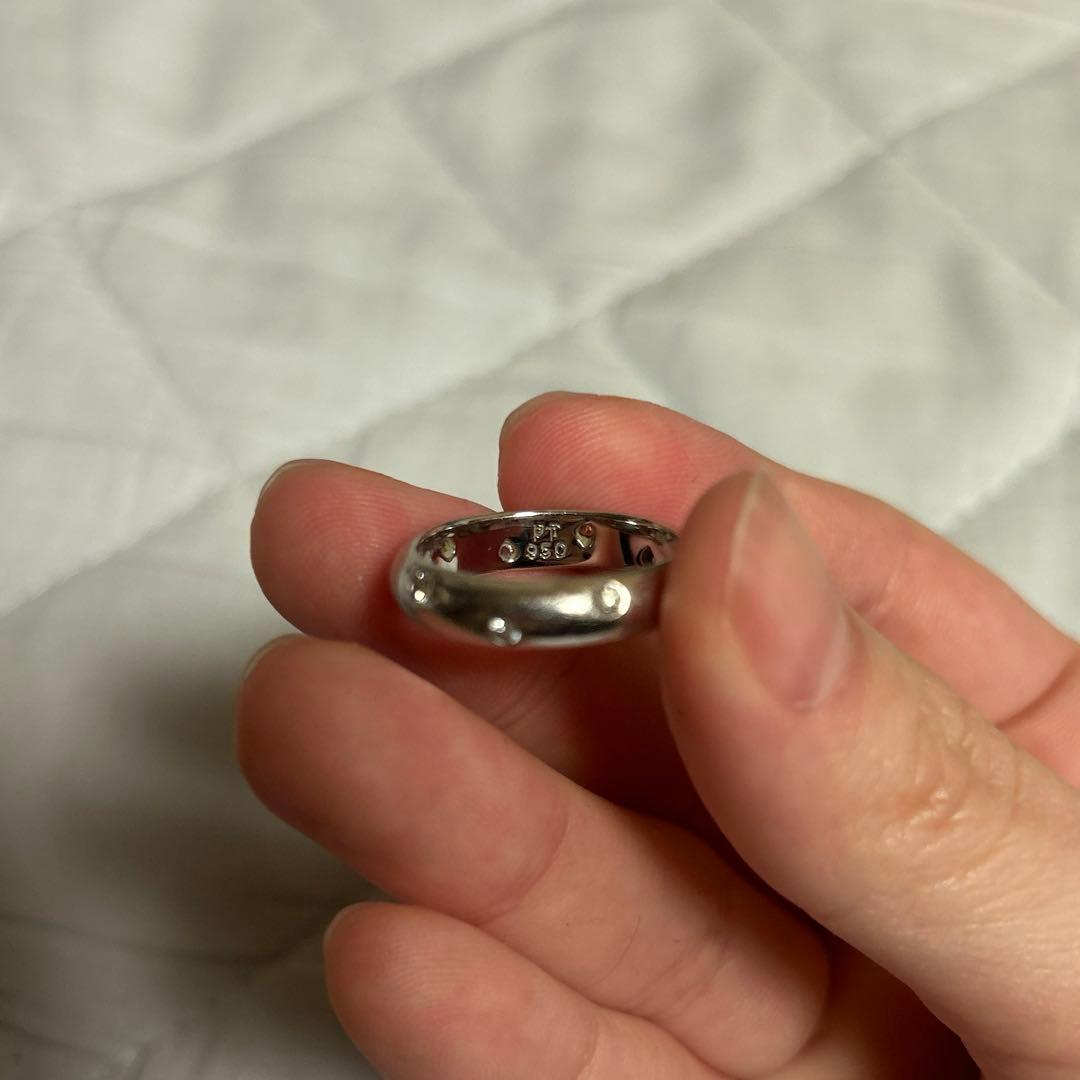 ✨ティファニー　ダイヤモンドドッツリング　13号