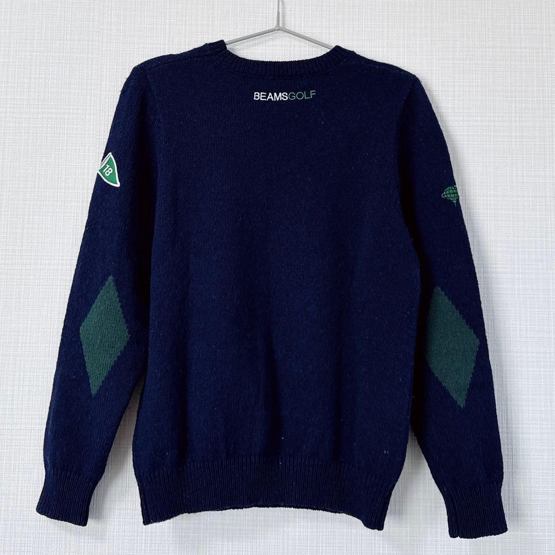BEAMS GOLF ビームスゴルフ レディース セーター ウール100% L