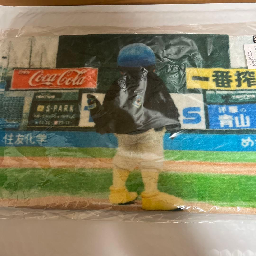 希少　未開封　東京ヤクルトスワローズ　つば九郎デー　ビジュアルフェイスタオル