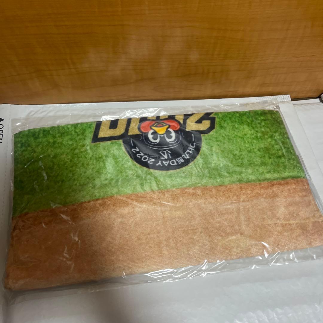 希少　未開封　東京ヤクルトスワローズ　つば九郎デー　ビジュアルフェイスタオル