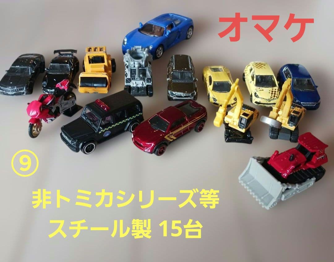 トミカ 総計:89台まとめ売り　( 非トミカ スチール製15台のオマケ付き )