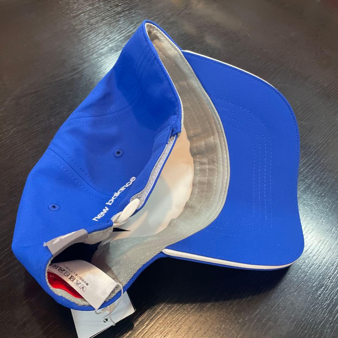 【2026ss 】New Balance ゴルフキャップ ロイヤルブルー