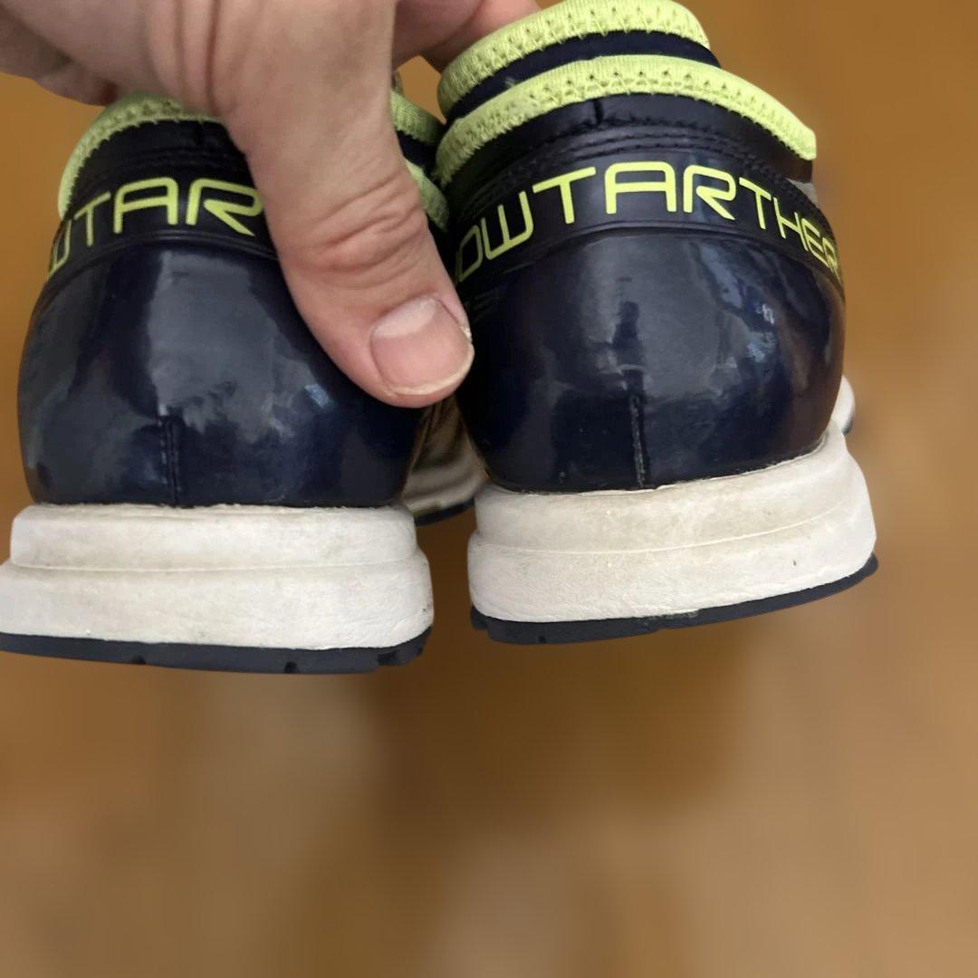 アシックススノーターナー　雪上用ランニングシューズ ネイビー26センチ