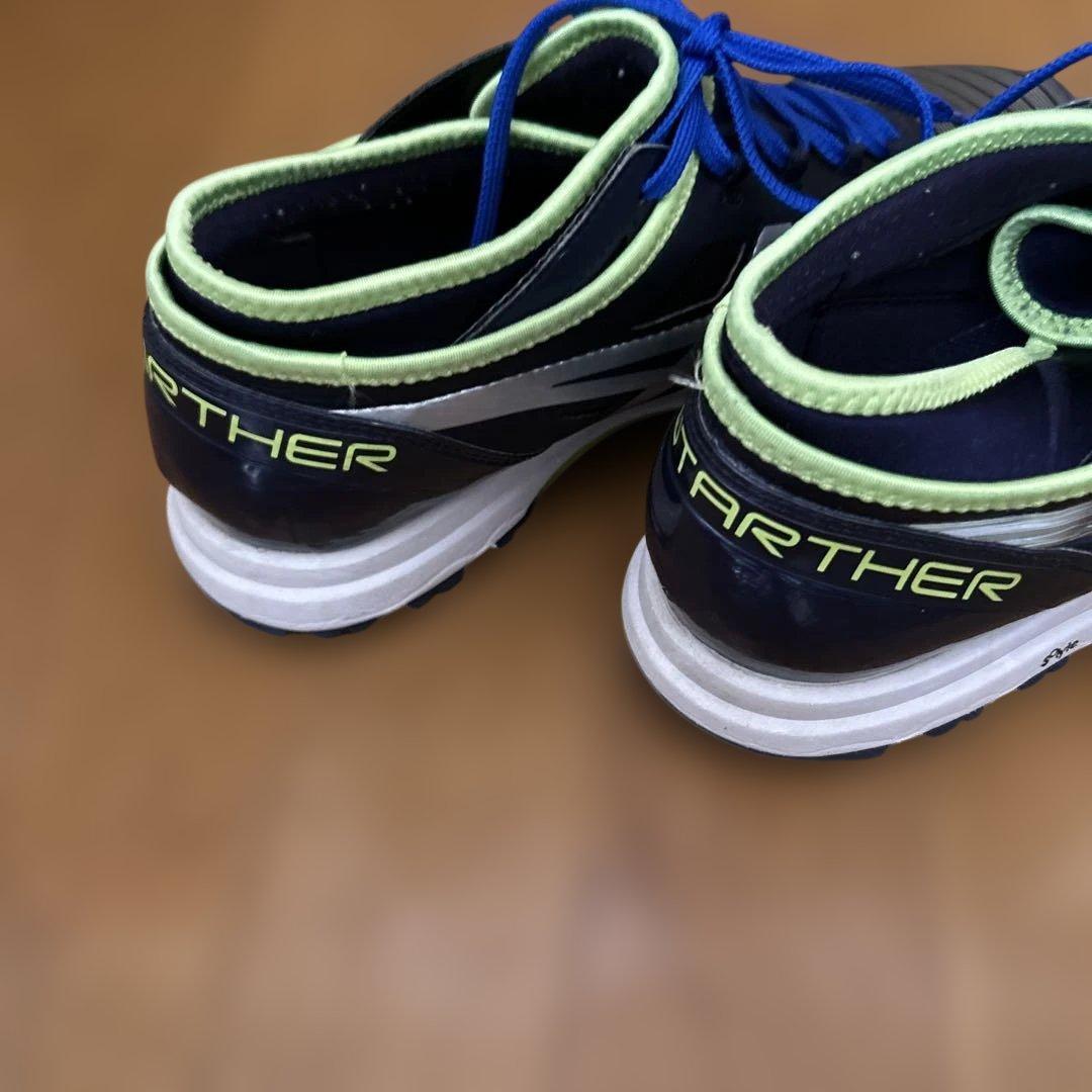 アシックススノーターナー　雪上用ランニングシューズ ネイビー26センチ