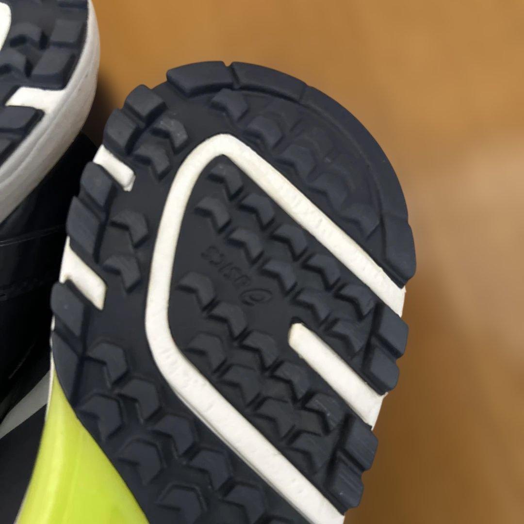 アシックススノーターナー　雪上用ランニングシューズ ネイビー26センチ