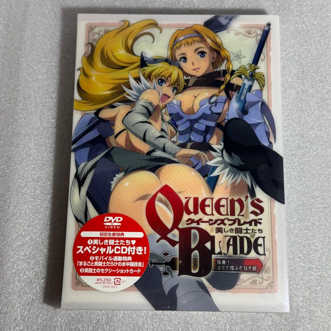 【新品未開封】全6巻 OVA クイーンズブレイド 初回生産版 DVD