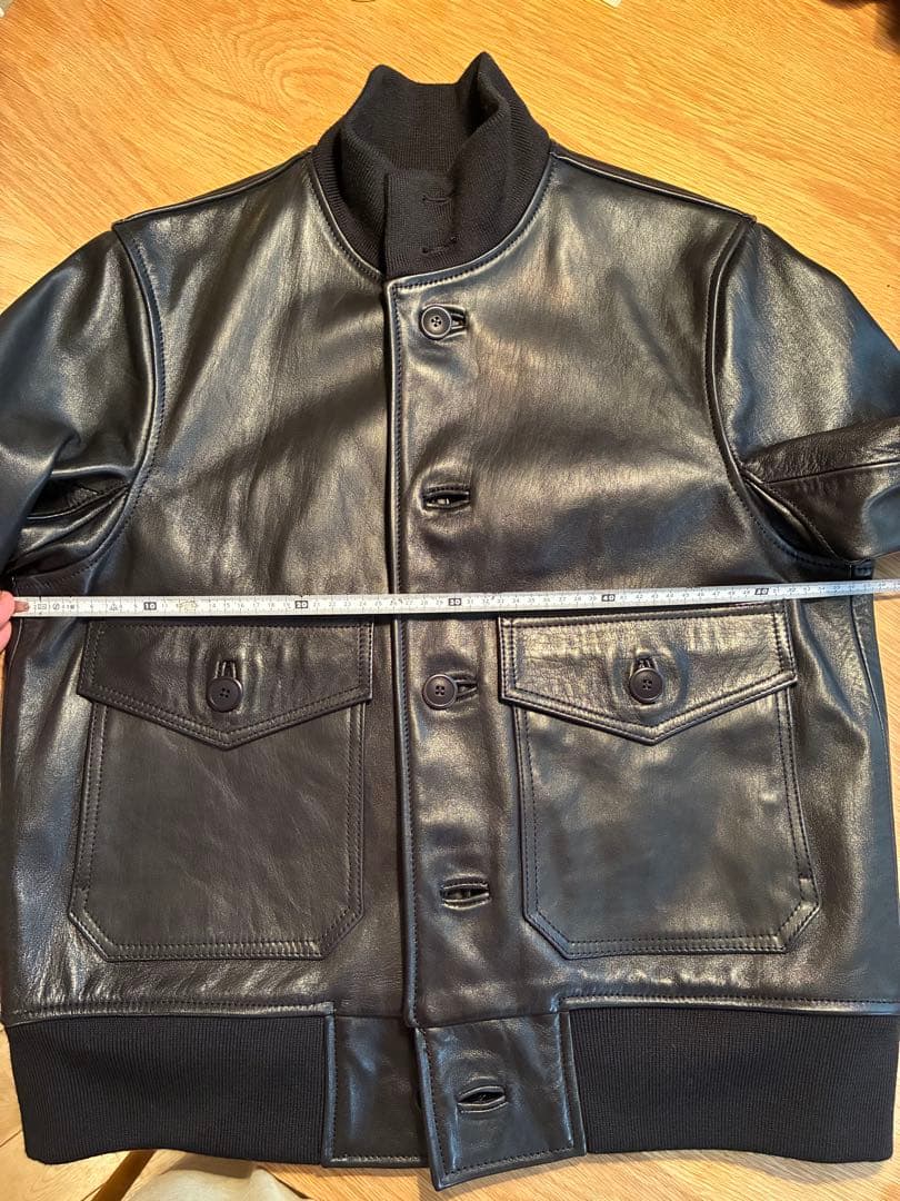 ブルーナボイン　レザージャケット　サイズL