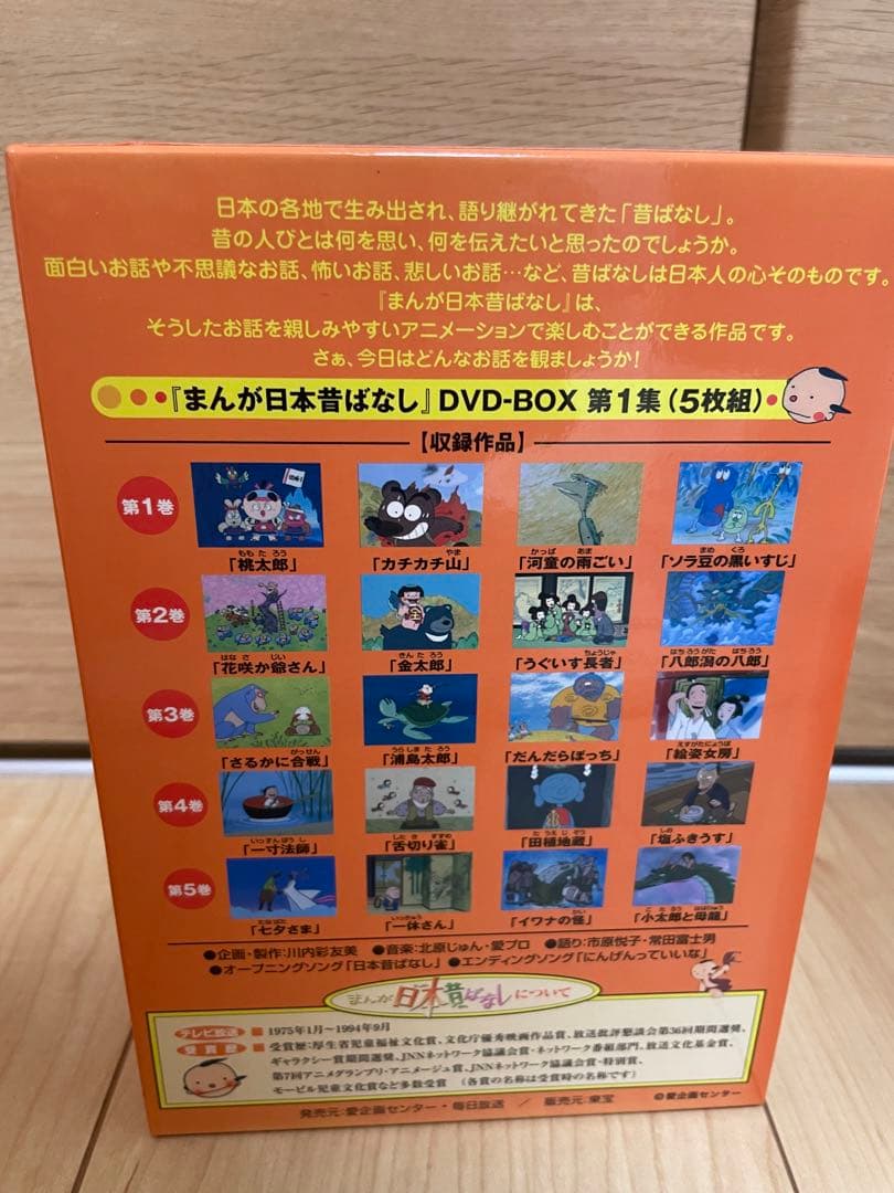 【美品】一部新品未開封 まんが日本昔ばなし DVD-BOX