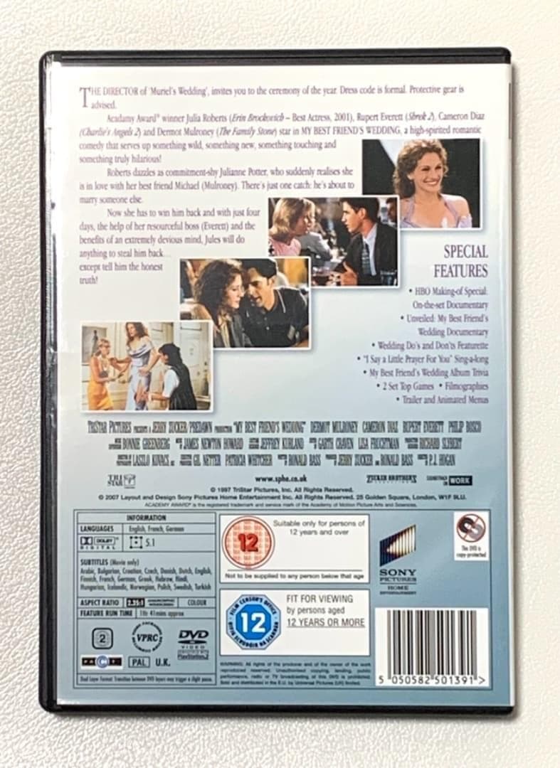 DVD ジュリアロバーツ3枚セット　語学勉強希少教材　英・仏・西語他外国語