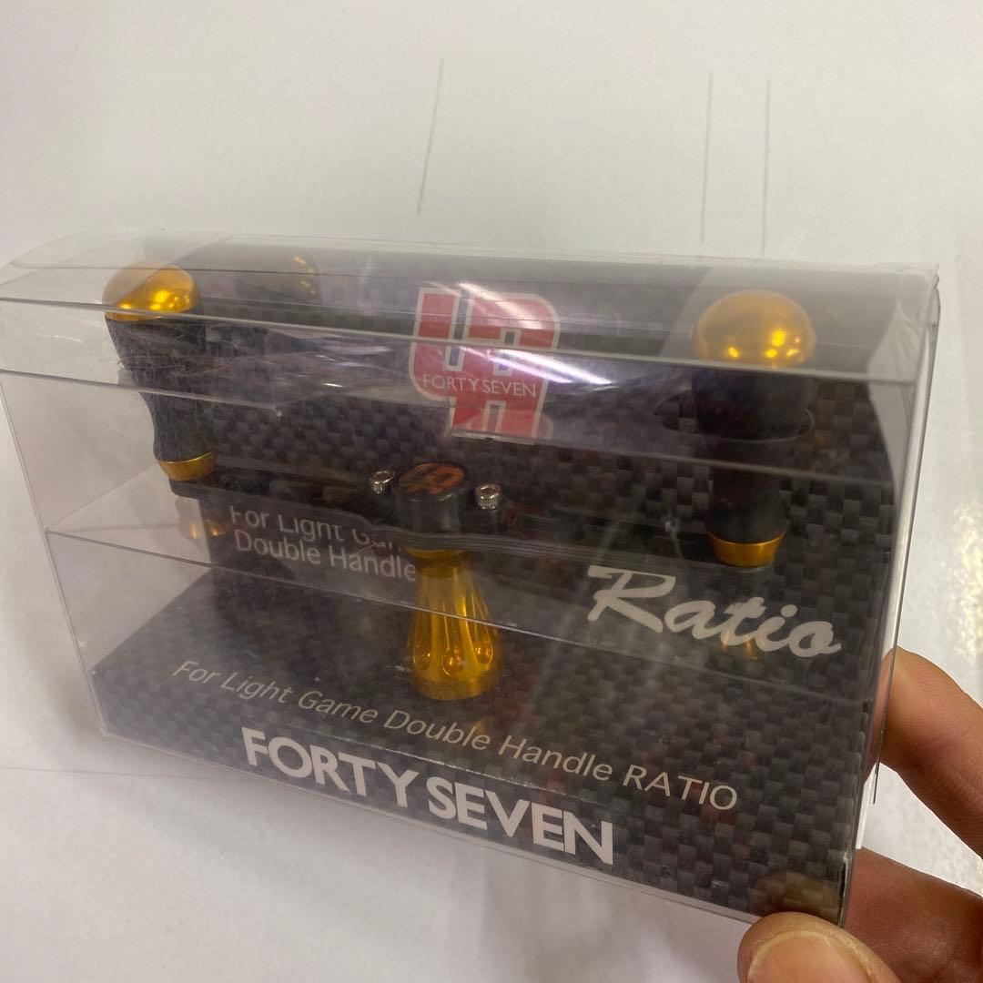 テクノス 47 フォーティーセブン ダブルハンドル レシオ ダイワ用