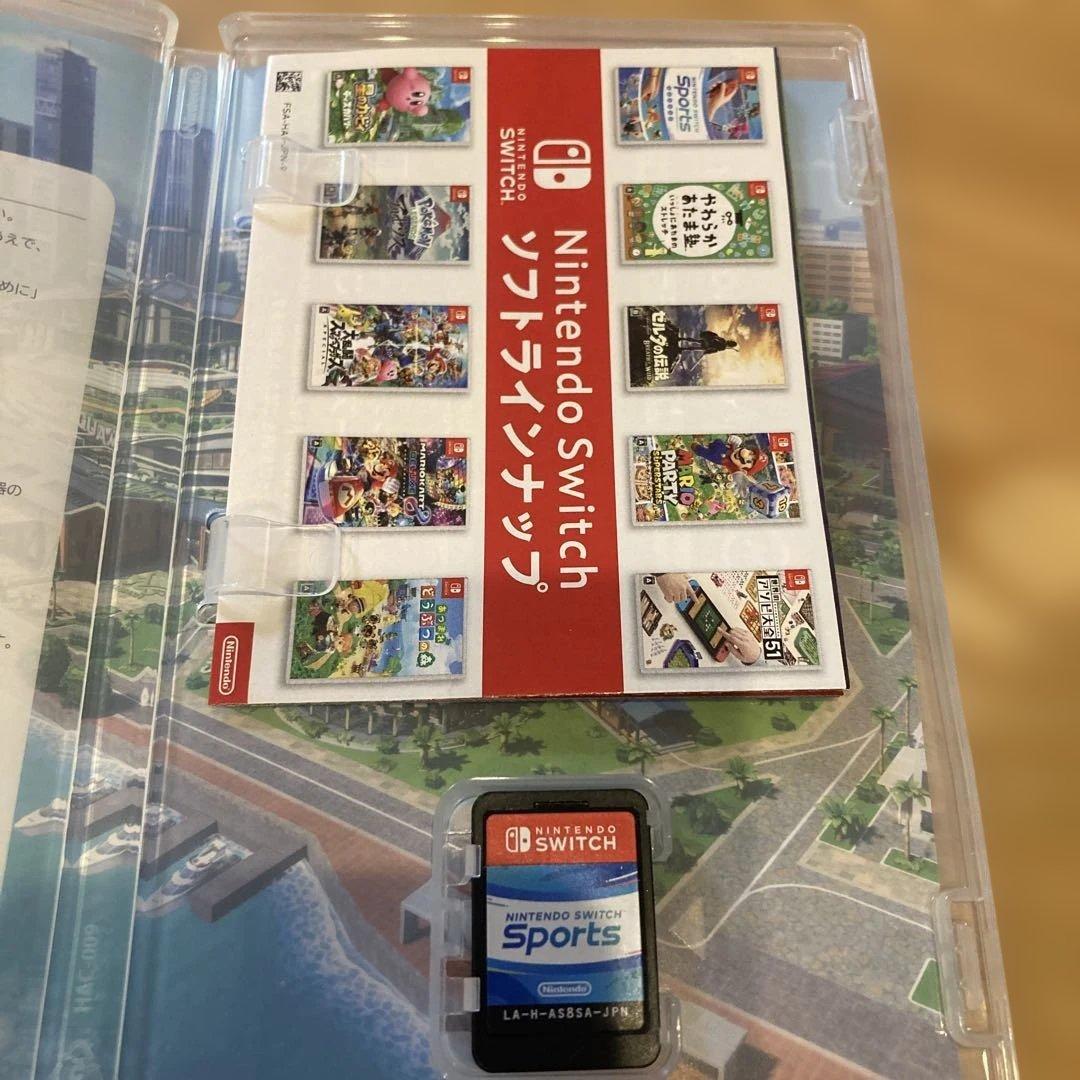 Nintendo Switch sport 専用アクセサリー付き