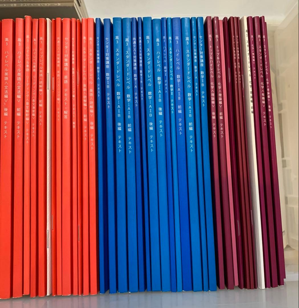 スタディサプリテキスト(英語、数字、物理、化学)