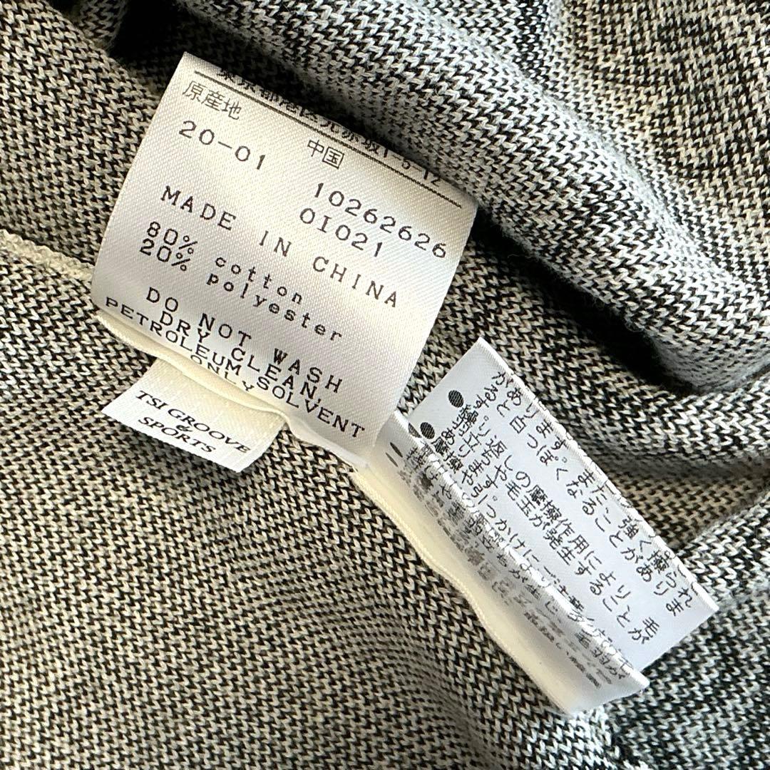 【美品】PEARLY GATES クルーネックニットプルオーバー　ライトグレー