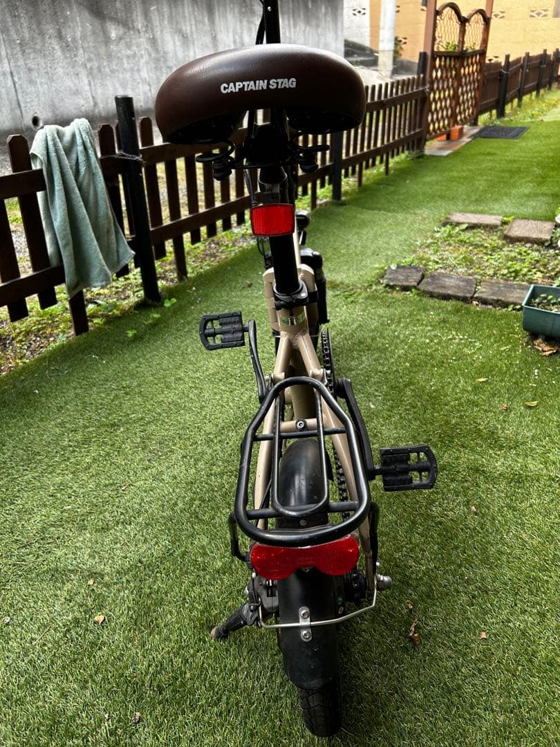 AiDDE 電動アシスト 折りたたみ アシスト5段階 1回充電走行距離80km