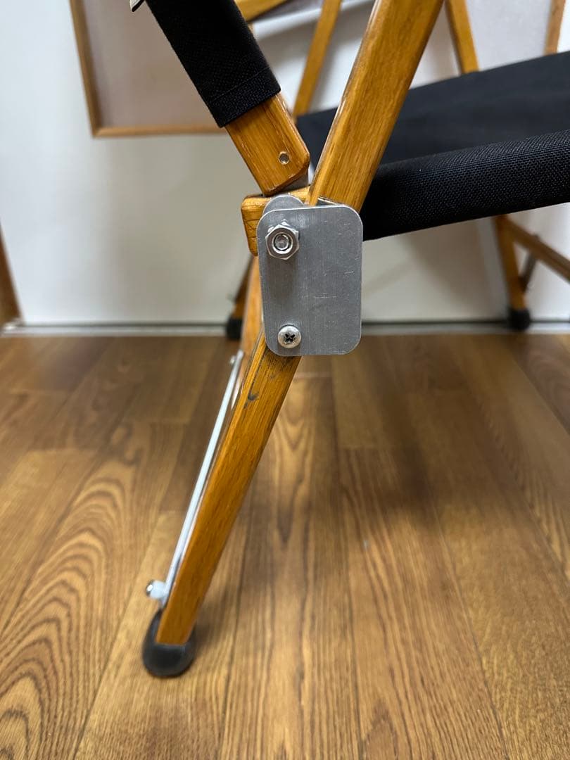 美品カーミットチェア　ブラック