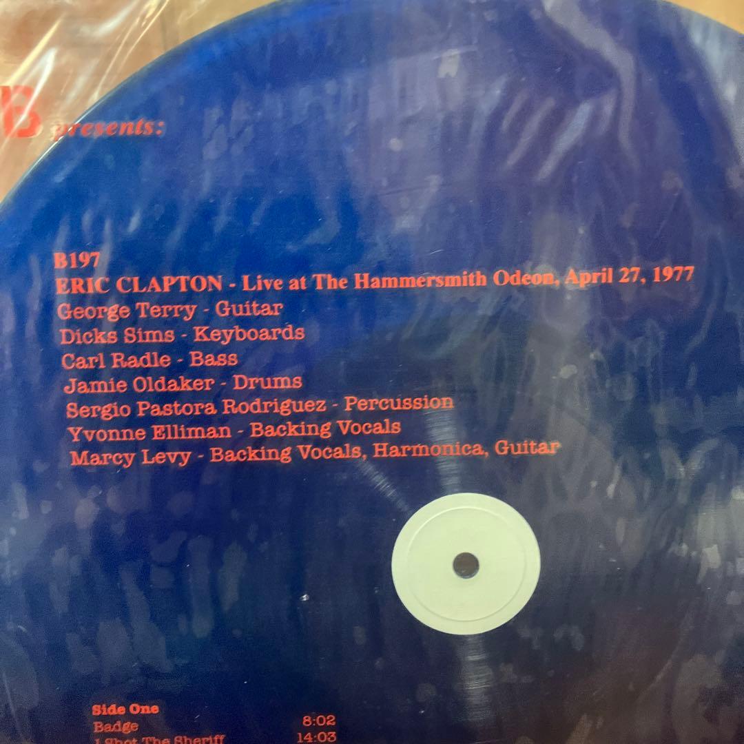 ERIC CLAPTON エリック・クラプトン LIVE 1977