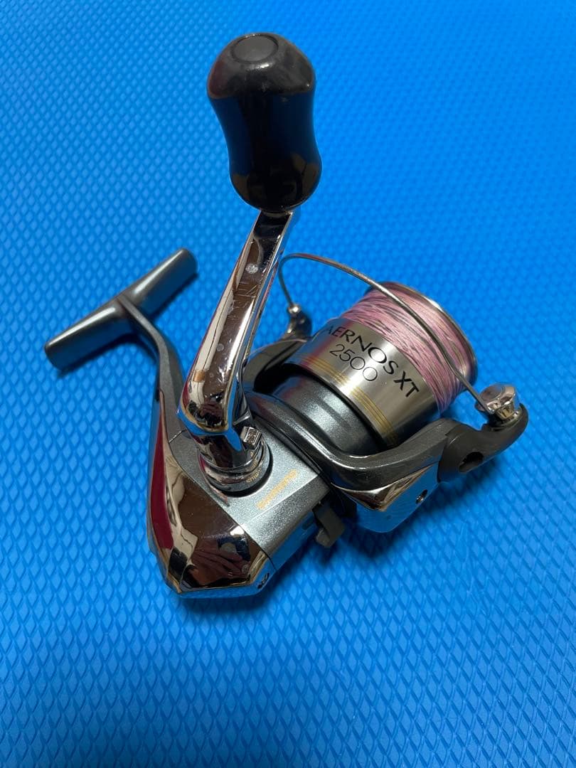 SHIMANO AERNOS XT 2500 スピニングリール ライン付き 中古