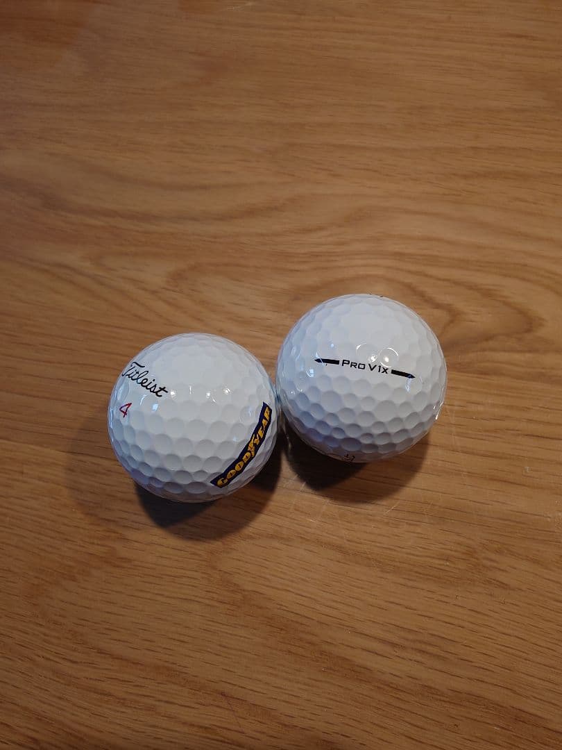 Titleist　ゴルフボール　prov1x　GOOD YEARロゴ
