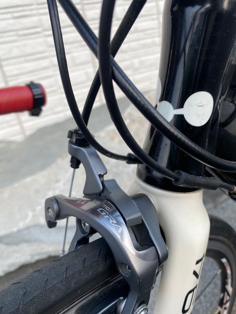 ARGON18 ロードバイクフレーム ブラック/レッド サイズ XS アルテグラ