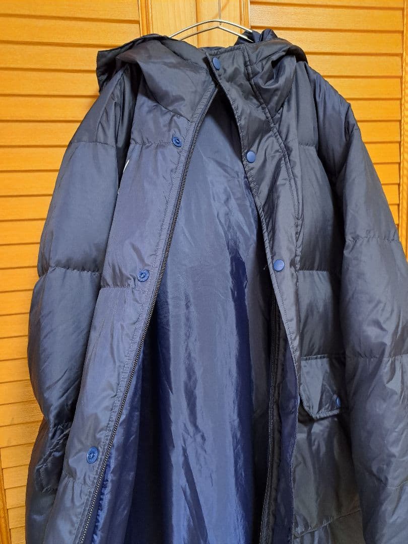 PUMA プーマ ネイビー ベンチコート フード Ｌサイズ