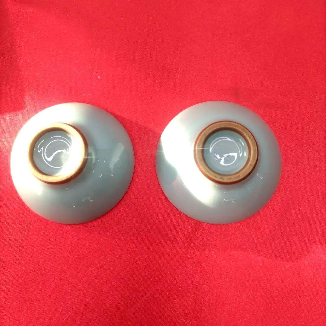 【未使用】京焼　蘇山　3代諏訪蘇山　青磁　徳利1客盃2客　酒器セット　共箱陶歴付