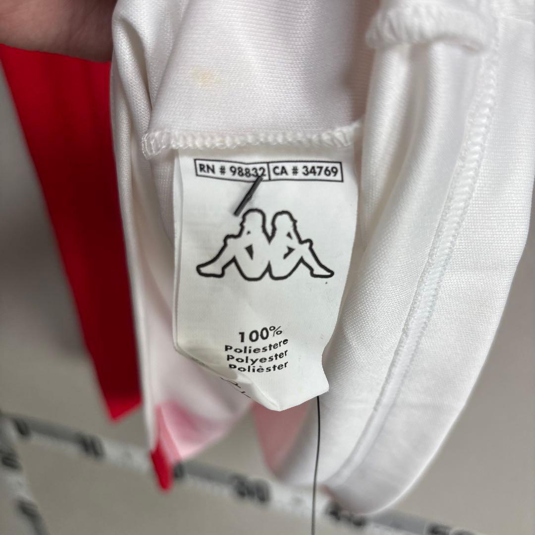 新品 KAPPA カッパ フェイエノールト ロッテルダム ユニフォーム 赤白XL