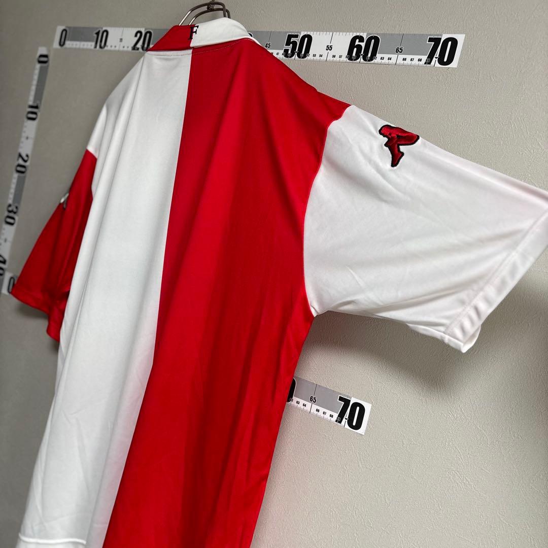 新品 KAPPA カッパ フェイエノールト ロッテルダム ユニフォーム 赤白XL