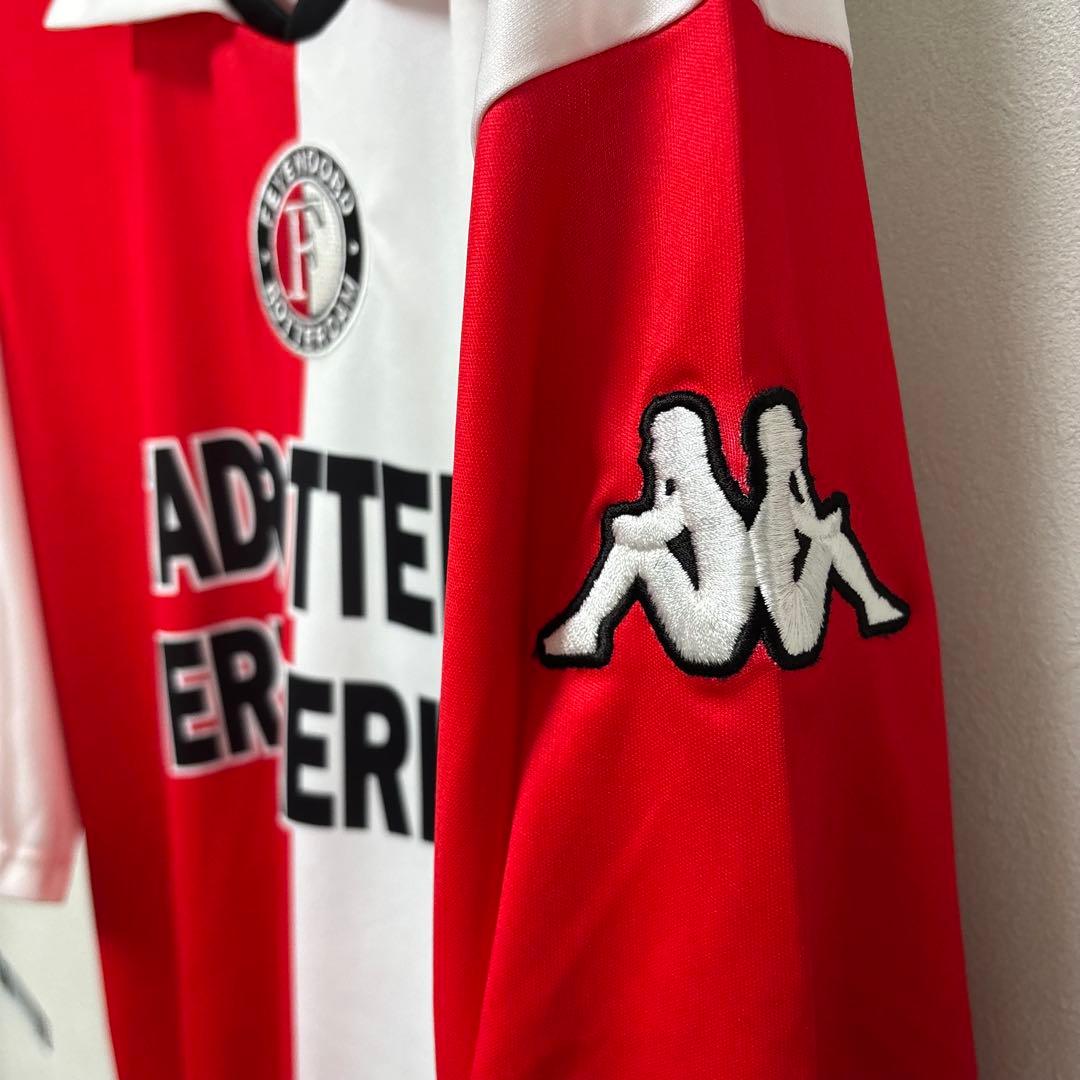 新品 KAPPA カッパ フェイエノールト ロッテルダム ユニフォーム 赤白XL