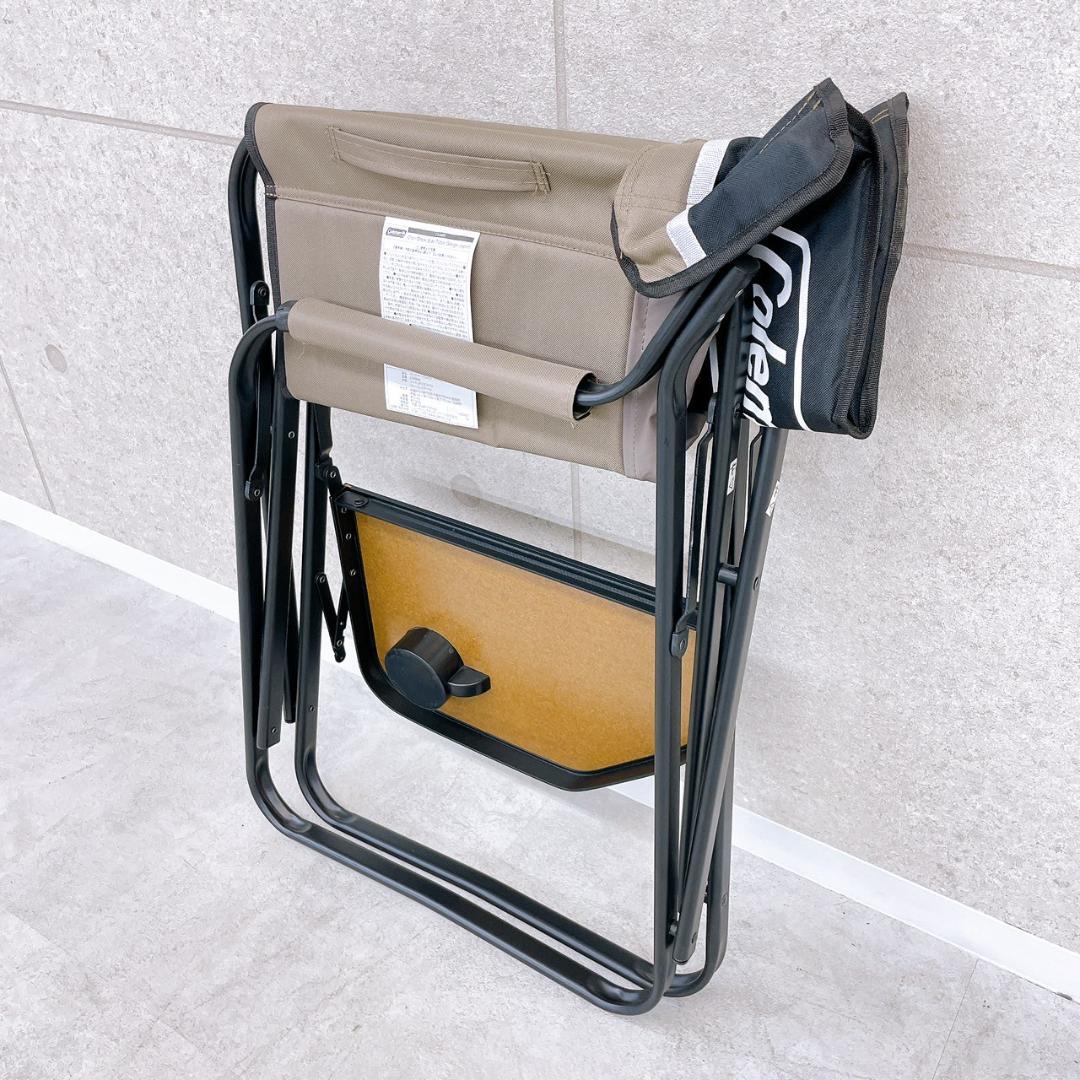 コールマン(Coleman) サイドテーブル付デッキチェア 折り畳み