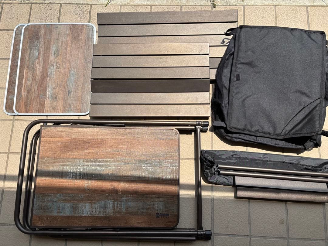 Alpine DESIGN アルパインデザイン 2WAY キッチンテーブル