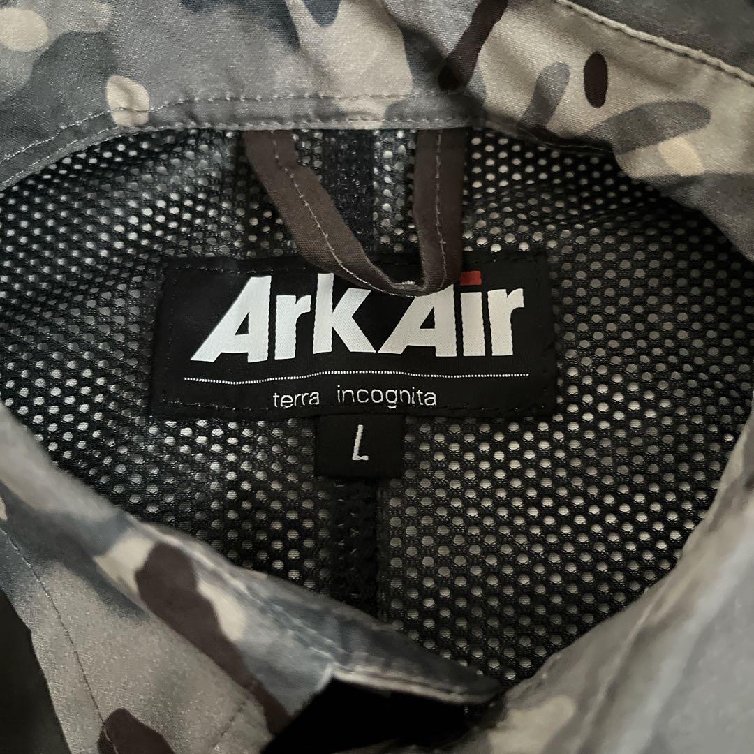 ArkAir ミリタリージャケット メンズ L 迷彩柄