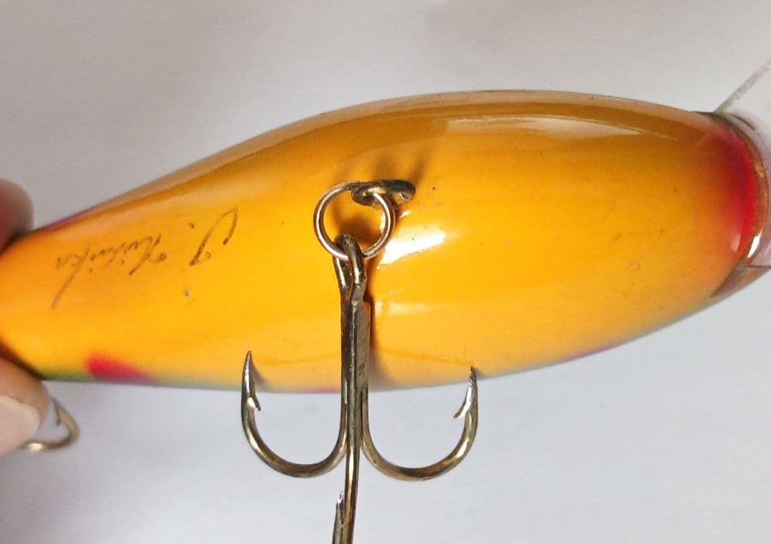 た*ん様 未使用 オールドルアー バルサ50 西岡サイン クランクベイト