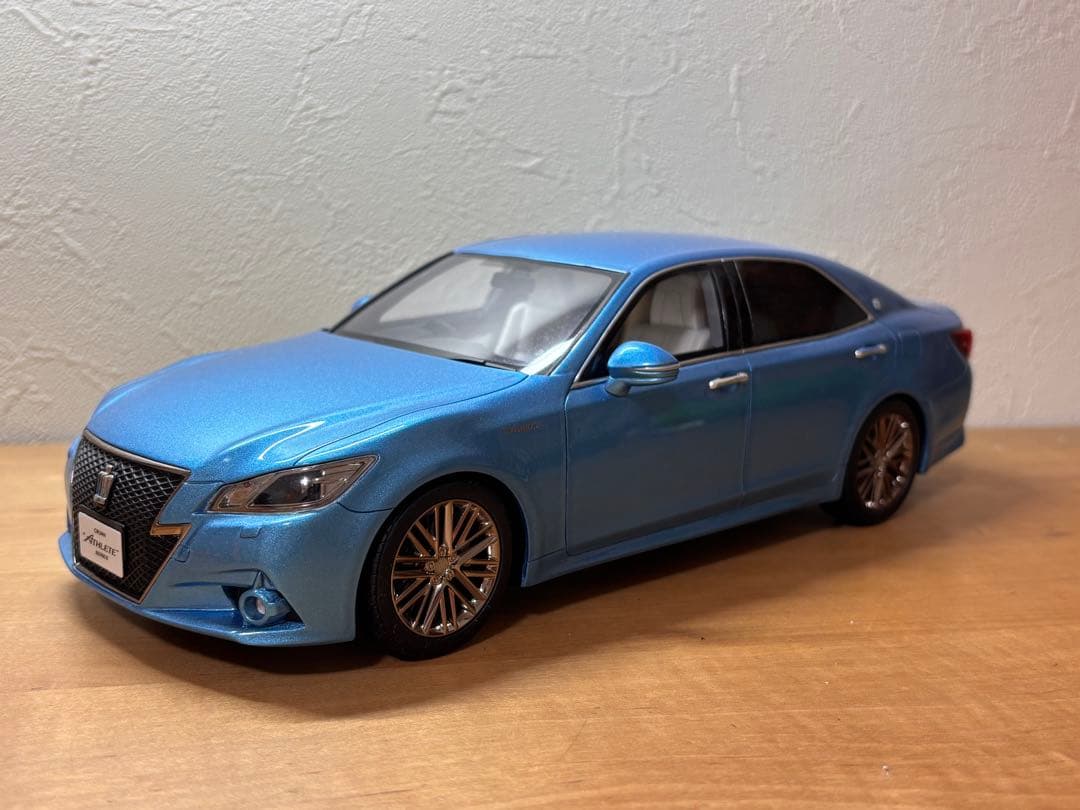 京商 SAMURAI トヨタ　クラウンアスリートS 空色