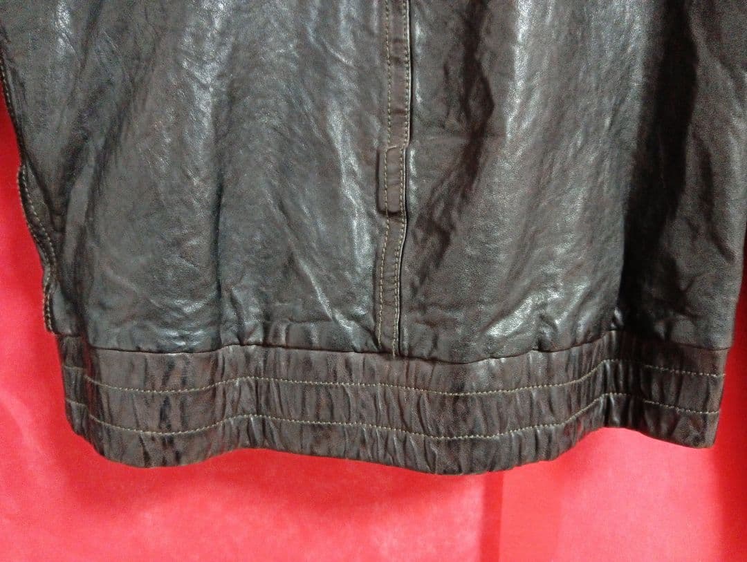 公*o様 LUVA TRAM SingleRider Backrush 革ジャケ