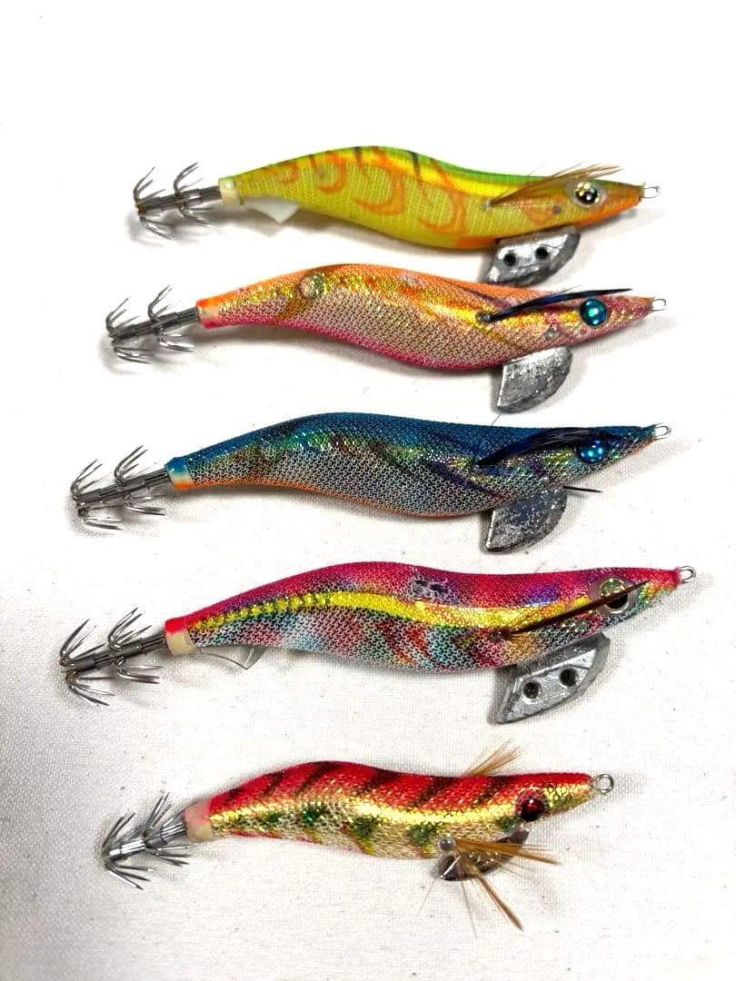 エギ 11本セット 有名メーカーまとめ売り 「ケース付き」